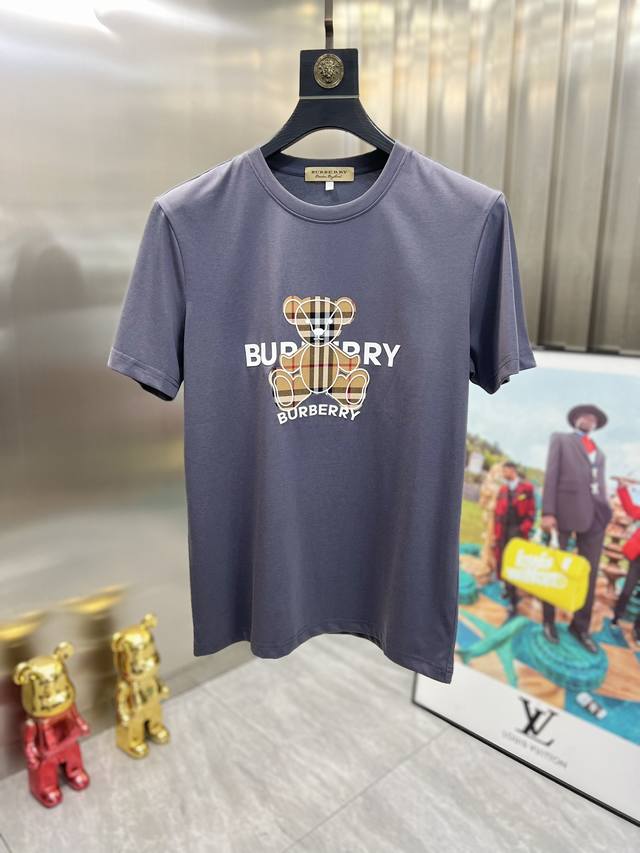 Burberry 巴宝莉 2024春夏新品 三标齐全 T恤短袖 好货不用过多介绍 看细节 专柜码数：M-6Xl 175 140建议xl 最大穿220