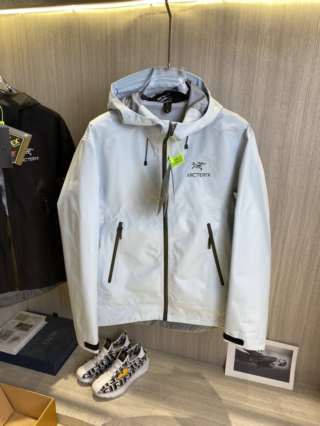 顶级版本 以太蓝 ARC‘TERYX BETA LT GORE-TEX Jacket-Men's始祖鸟户外防水硬壳全压胶冲锋衣夹克外套 款号G03 顶级品质 八