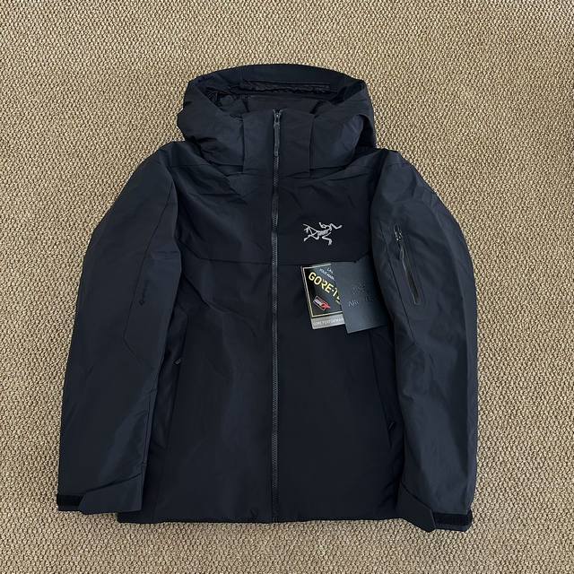 供 独家实拍 款号dj12110 Arc'Teryx 始祖鸟macai Jacket男女情侣厚款连帽滑雪服羽绒服上衣 买菜款大鸟来袭！！户外鼻祖 买它 帽子可拆