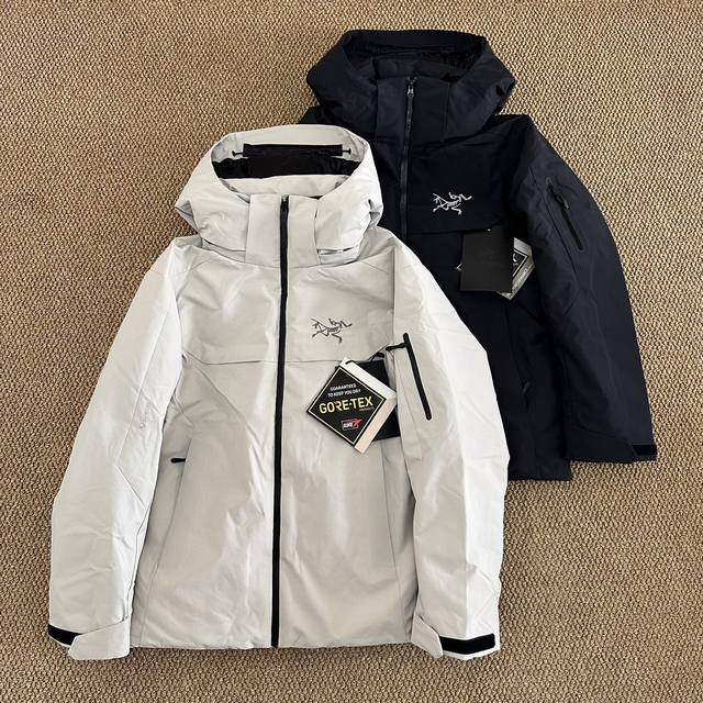 供 独家实拍 款号dj12110 Arc'Teryx 始祖鸟macai Jacket男女情侣厚款连帽滑雪服羽绒服上衣 买菜款大鸟来袭！！户外鼻祖 买它 帽子可拆