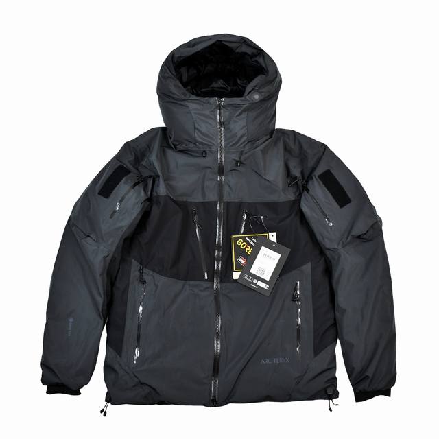 S358 顶级版本 Arcteryx 始祖鸟 System_A4.0 跃冬揽石 拼色全压胶羽绒服 滑雪服 Kobah Parka拼接logo羽绒服滑雪服男女同款