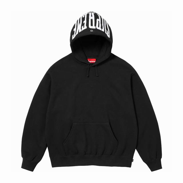 S295 顶级版本 Supreme 24Fw Warm Up Hooded Sweatshirt 帽子印花连帽卫衣 对于专注于顶级sup产品的我们这款卫衣自然是