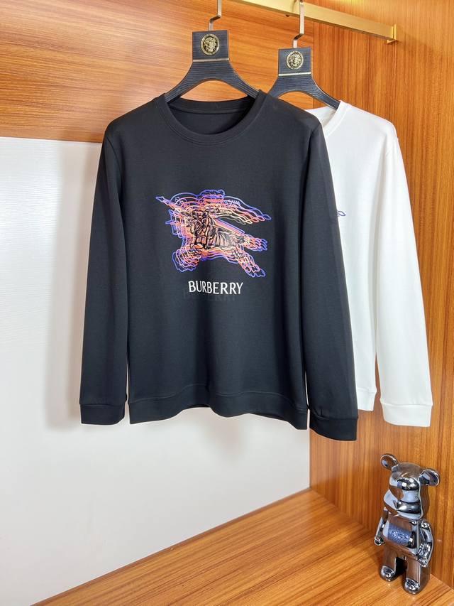 Burberry 巴宝莉 2025秋冬新品 三标齐全 圆领纯棉卫衣 好货不用过多介绍 看细节 专柜码数 M-Xxxl 175 140建议l