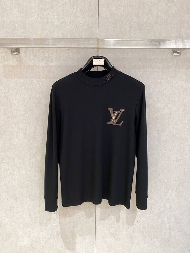 Lv 最新款原版定制进口双面水溶棉面料 手感舒适 立体工艺 时尚经典百搭 颜色：黑 白 码数：S-2Xl