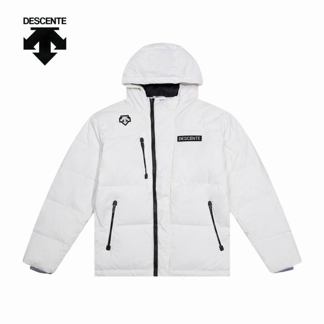 原版开发 款号：Dst091 上新 Descente丨迪桑特 24Ss Ski Style 时尚连帽羽绒服外套- 灵感源自街头百搭潮旅，呈现极简态度，经典轮廓搭