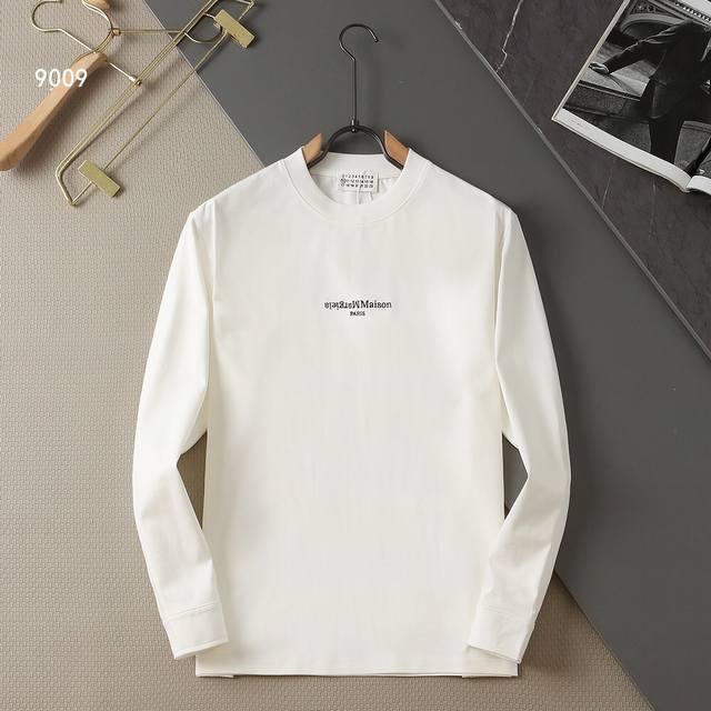 Maison Margiela 马吉拉 面料：纯棉平纹长t 颜色：黑色 白色 尺码：M L Xl Xxl 3Xl 男女同款