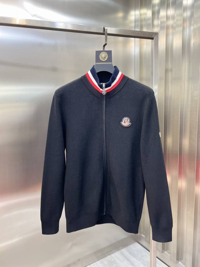 支持年后 Moncler 蒙口 2025秋冬新品上新 三标齐全 针织羊毛衫外套 好货不用过多介绍 看细节 专柜码数：M-Xxxl 175 140建议l