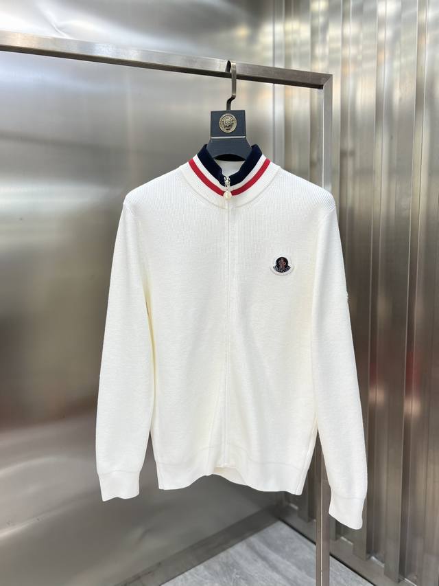 支持年后 Moncler 蒙口 2025秋冬新品上新 三标齐全 针织羊毛衫外套 好货不用过多介绍 看细节 专柜码数：M-Xxxl 175 140建议l