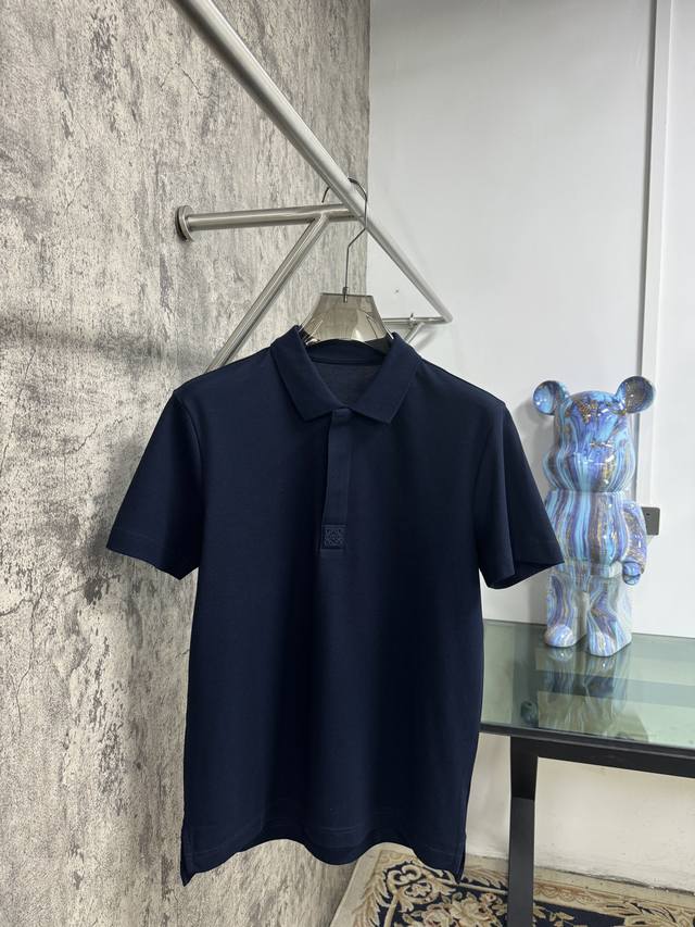 上新 25ss L家早春新款起脚色织Polo 原版定制 进口纱线色染 经典百搭 码数48-56