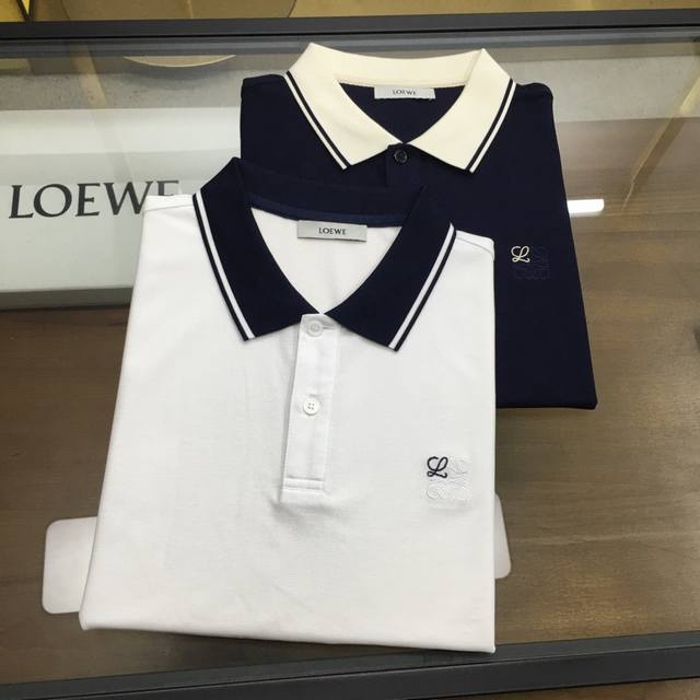 新品POLO Loew... 2025季新款字母logo男士翻领Polo衫！经典商务男款，高端男装的天花板级别的商务男款！简约时尚大气不失优雅，单穿内搭体面过人