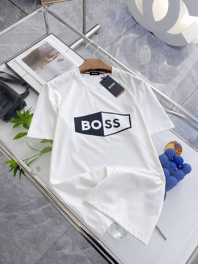 boss 高级定制 平纹面料柔软舒适透气 2025 夏季 限量款圆领短袖系列 ：-3xl - 点击图像关闭